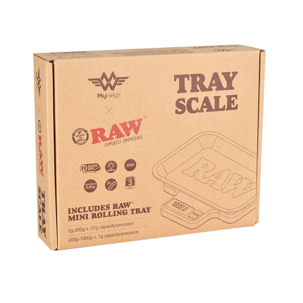 RAW X My Weigh & Rolling Tray Scale - 1000g / Variable Precision