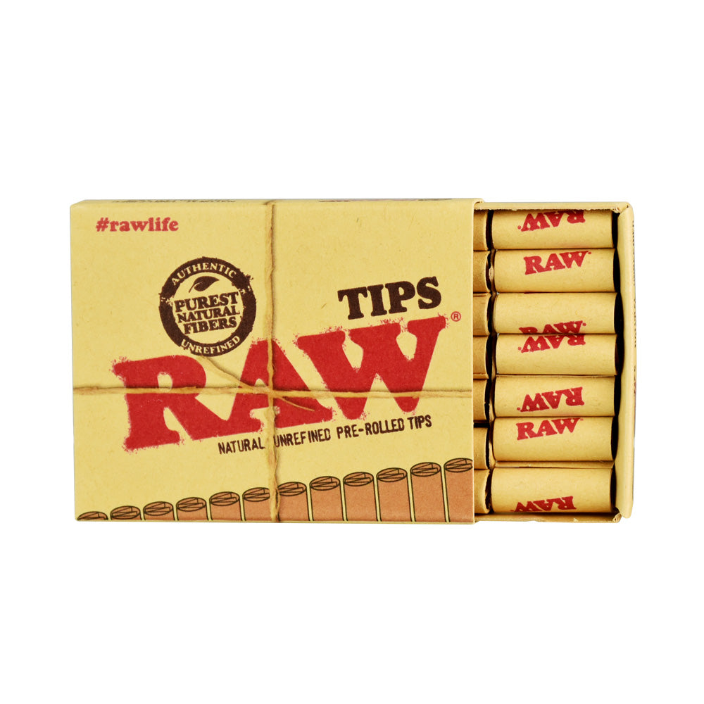 Raw Pre-Rolled Tips (Vegan Friendly Paper)