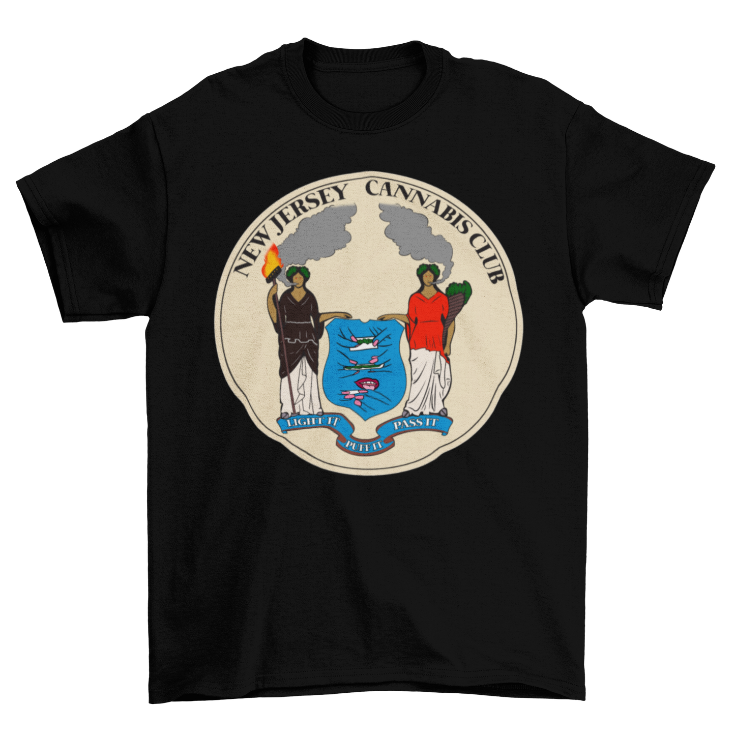 Smoking Classics NJ CANNABIS CLUB T-Shirt