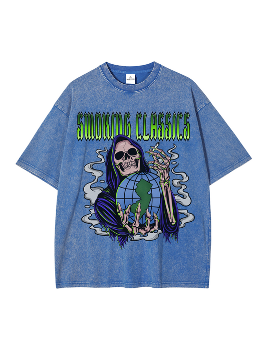 Smoking Classics, streetwear, classics, classic shop, new jersey classic, cannabis culture, smoke shop, NJ smoke shop, smokers apparel, street apparel, grim reaper, T-shirt